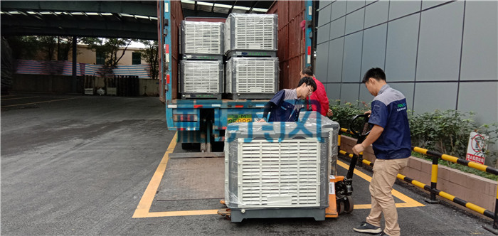 廣州工業(yè)廠房車間降溫設(shè)備環(huán)?？照{(diào)安裝